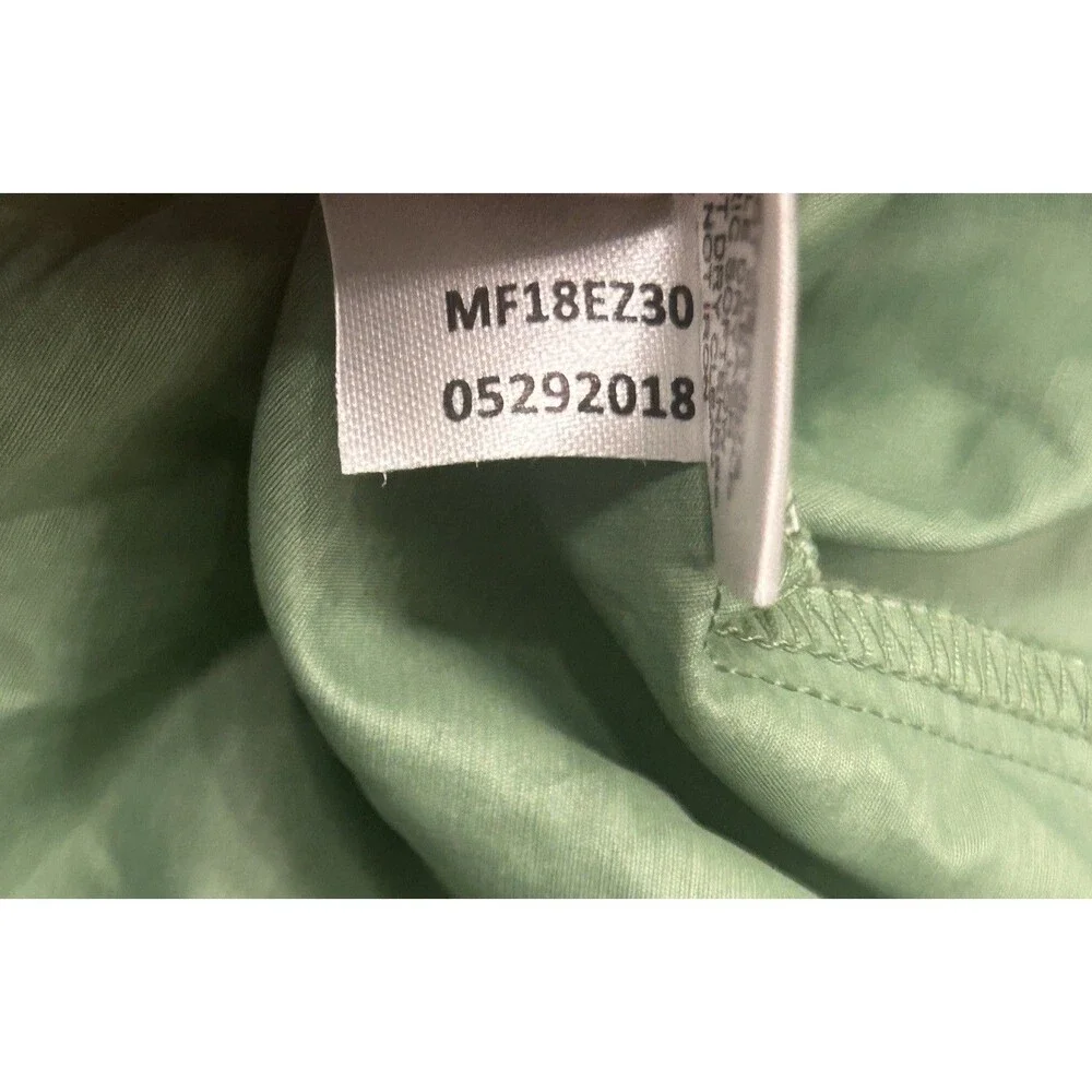 Peter Millar 1/4 Zip Lightweight Packable Windbreaker Jacket Men’s Large Green